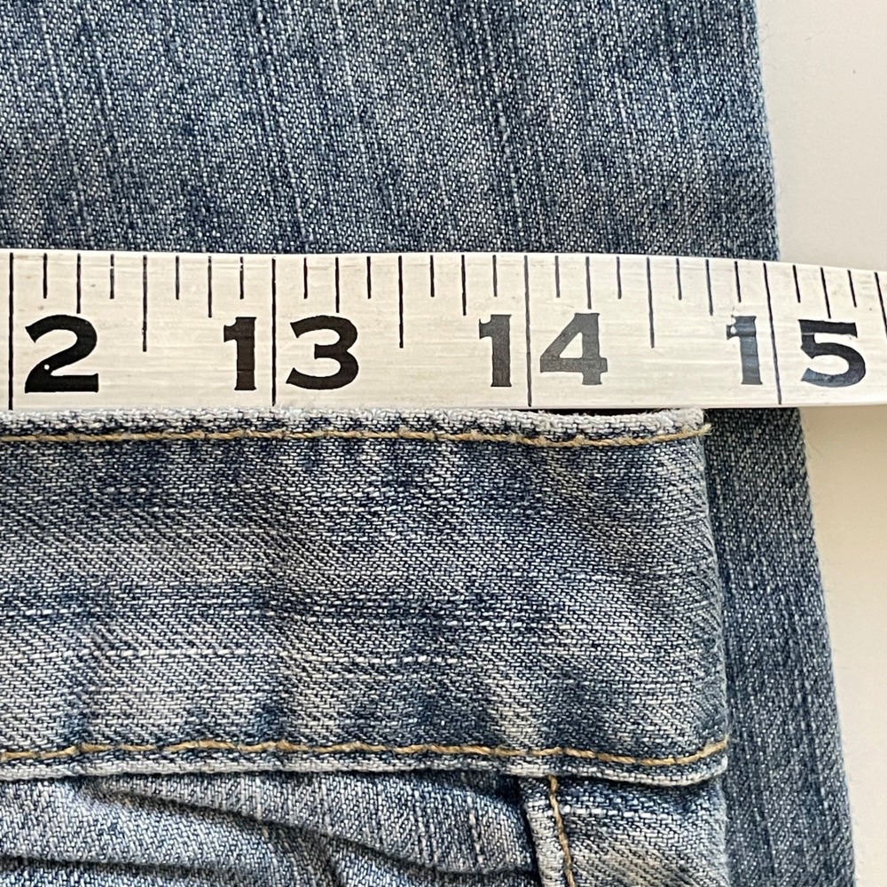 Levi Strauss 511 Skinny Jeans Mens W28 L32 Light‎ Wash Denim Pants - Picture 11 of 15
